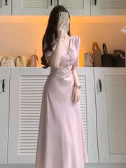 Lunivop  Modified Cheongsam Temperament Dress for Women in Summer New Style Waist-hugging to Make Them Look Slim High-end