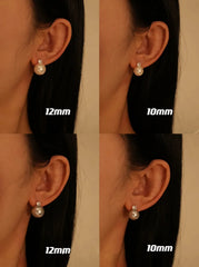 Lunivop New Fashion Classic Exquisite Pearl Stud Earrings for Women Simplicity Vintage Pearl Earrings Party Jewelry Gift