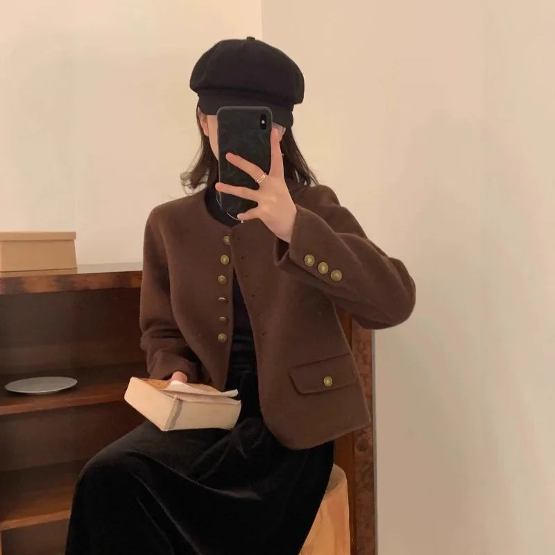 Lunivop Winter Women's Wool Double-faced Coat in 2025
