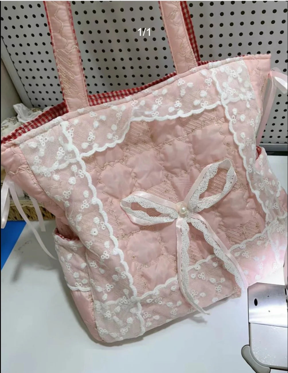 Lunivop  New Lace Women Tote Bags Versatile Bow Shoulder Bag