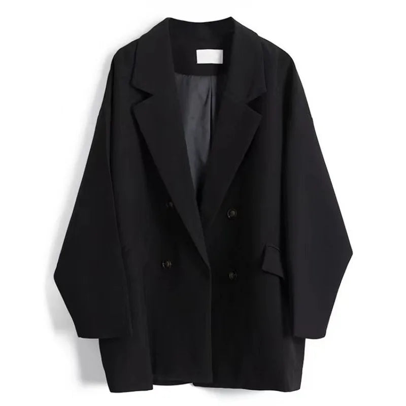 Lunivop  Spring Fashion New Women's Elegant Loose Suit Jacket with A Lapel High-end Design Sense Office Professional Versatile Jacket