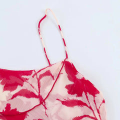 Lunivop  Chic Printed Sleeveless Women Sling Maxi Dress Sexy Backless High Waist Slim Vestidos Summer New Lady Vacation Street Wears