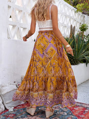 Lunivop  New Fashion Long Skirts for Women Bohemian Loose Beach Skirt Summer Elegant Sweet Clothing