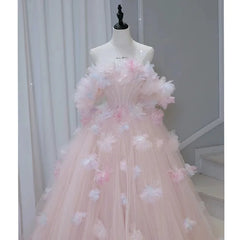 Lunivop  Pink Strapless A Line Korea Wedding Dresses Women Prom Long Evening Party Gown Wedding Photos Shoot Bride Gown Customized