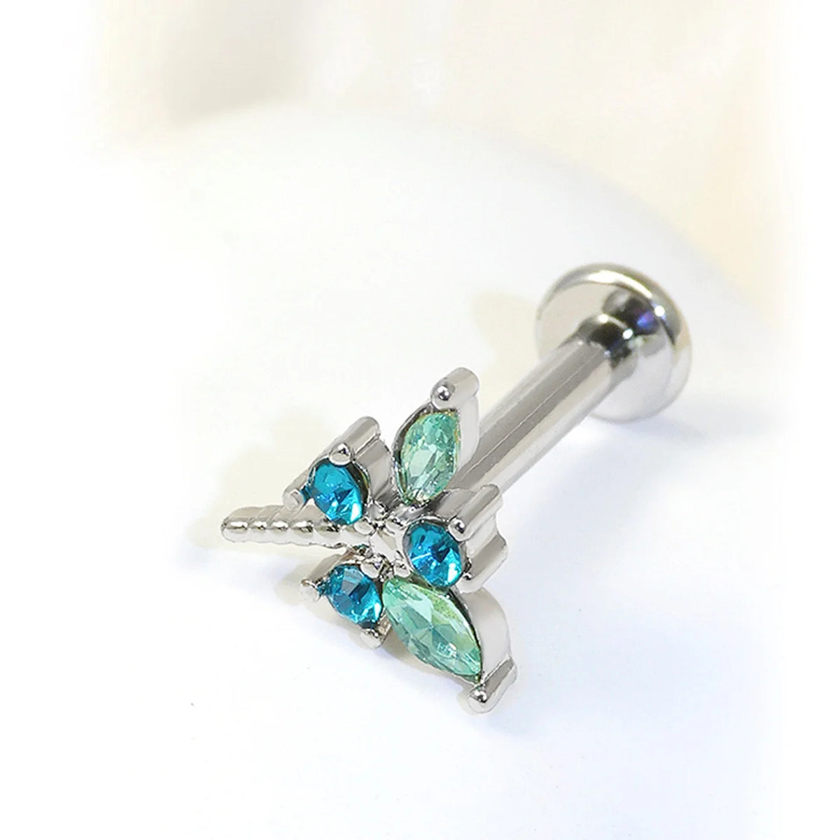 Lunivop  Labret Studs Jewelry Internally Threaded Earring Helix Studs Lip Monroe Tragus Cartilage Conch Nose Piercing