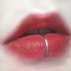 Lunivop  5Pcs/set Lip Nose Rings Neutral Punk Lip-shaped Ear Nose Clip Fake Diaphragm with Perforated Lip Hoop Body Jewelry Steel Ring