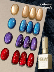 Lunivop  4Colors 15ML New Popular Color Cat eye Nail Gel Semi Permanent Nail Art Soaking UV LED Nail Salon DIY Nail Salon Gel For Spring