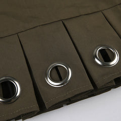 Lunivop  Punk Style Low Rise Mini Skirt with Leather Belt Hot Sexy Super Short Pleated Skirts Women Harajuku Clubwear Outfits y2k