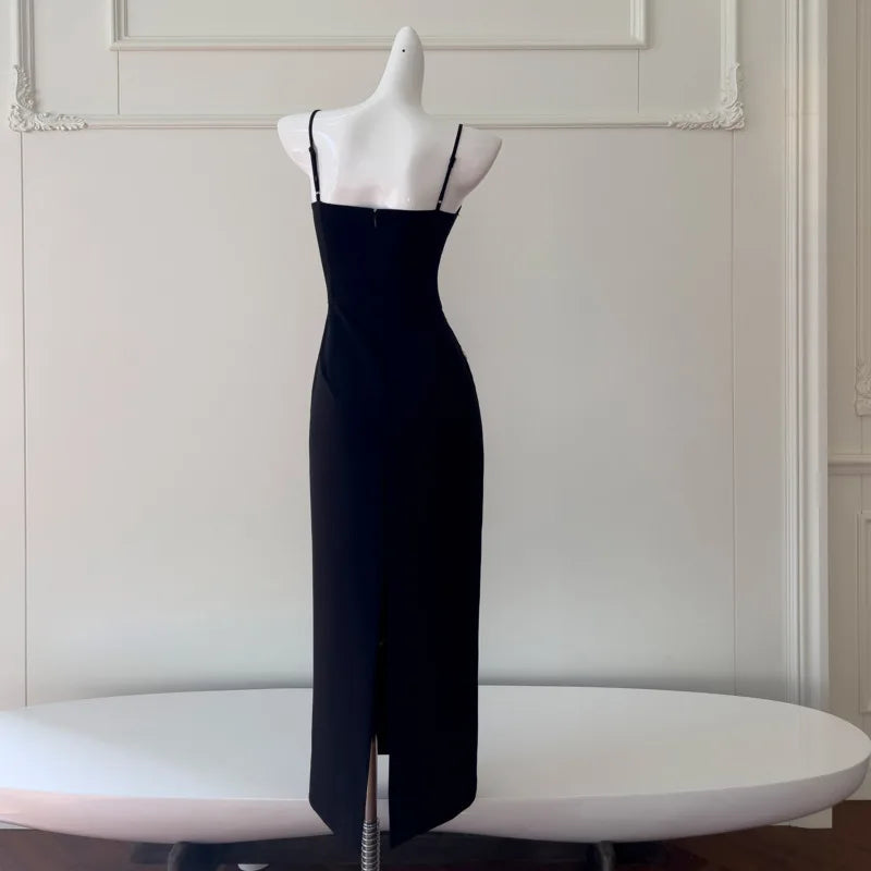 Lunivop  Fashion Diamond Strapless Dress Women's Sleeveless Slim Fit Wrap Buttocks Dresses 2025 Summer New Tide