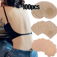 Lunivop Sticky Nipple Covers for Women Invisible Breast Petals Lift Up Stickers Lady Adhesive Bra Nipple Shield Pads Accessories