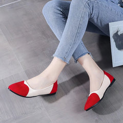 Lunivop New Large Size Flat Sole Women Shoes Fashion Round Head Heart-shaped Comfort Soft Sole Casual Shoes for Women Zapatos De Mujer