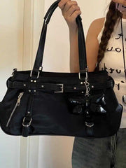 Lunivop   Trendy Fitn Yoga Bag Large Capaci Commuter Crossbody Handbag Women's Bag Soft Handle Leopard Print Boston Bag