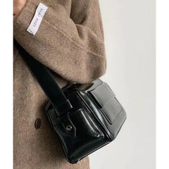 Lunivop  Fashionable Niche Wide Shoulder Strap Large Capacity Commuting Single Shoulder Crossbody Bags Boston Handbag Women's New