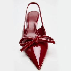 Lunivop  Summer High Heel Women Sandals Shoes Fashion Shallow Butterfly-knot Shoes Elegant Wedding Party Shoes