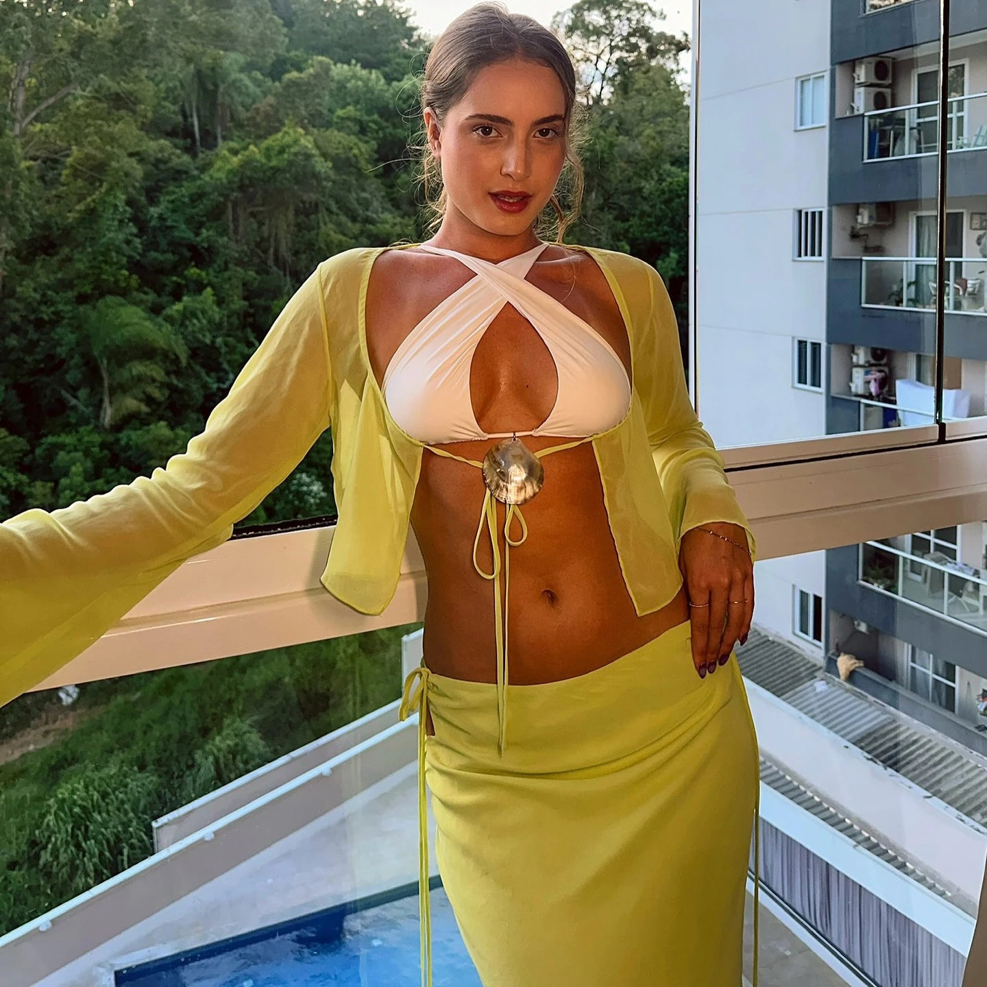 Lunivop   Low Waist Bikini Women Swimsuit Sexy Bikinis Push Up Brazilian Biquini Hollow Swimwear Female Bathing Suit Halter Beachwear