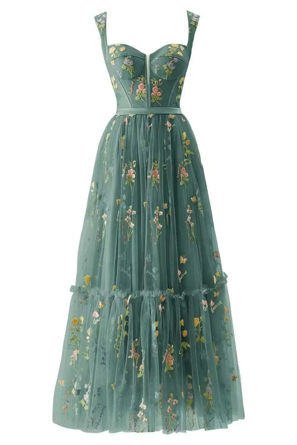 Lunivop  Women Lavender Embroidery Prom Dresses Sweetheart Ankle Length Tulle A-Line Party Lace Formal Evening Gowns Vestidos De Fiesta