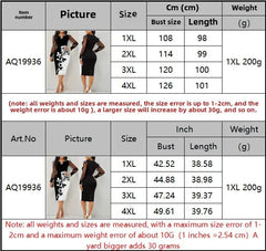 Lunivop  Plus Size Fashionable V-Neck Printed Mesh Paneling Long Sleeve Bodycon Dress Women's Cross-Border Spring Autumn Slim Fit Skir...