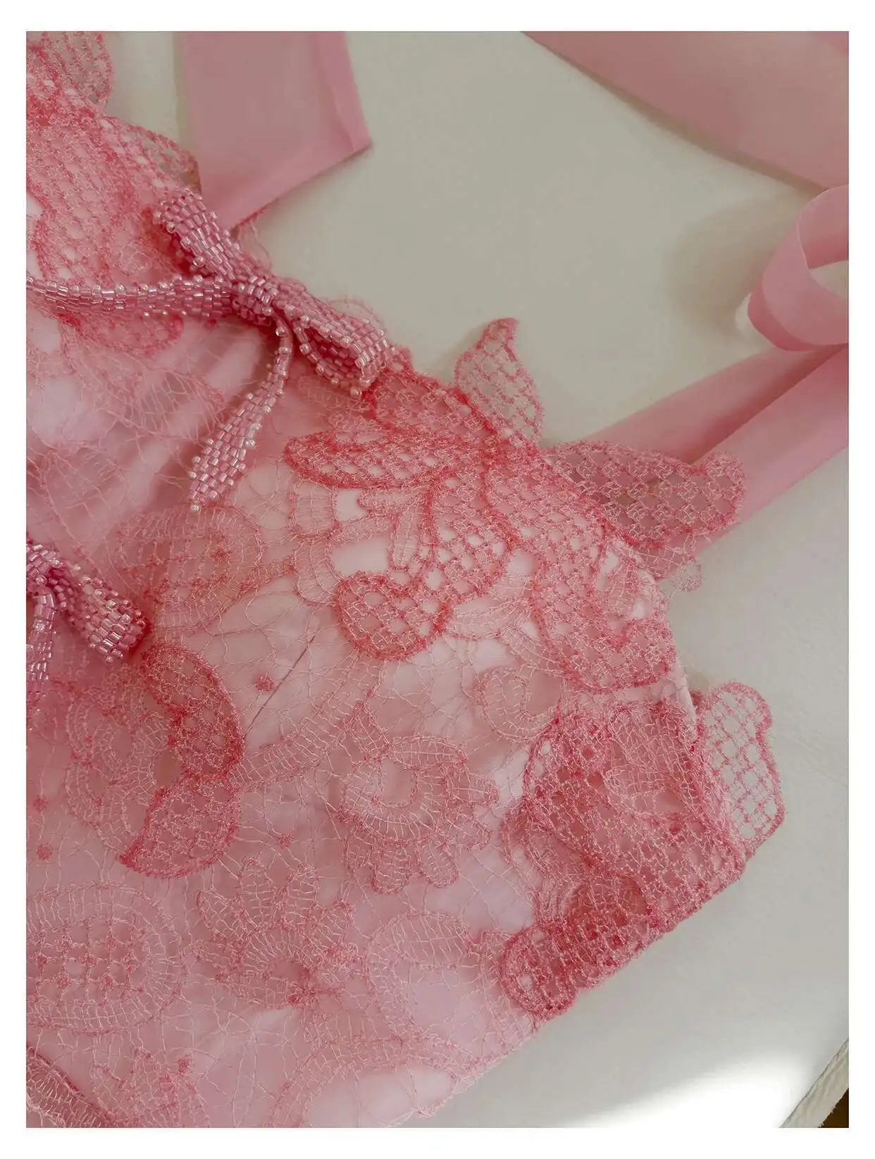 Lunivop Solid 3D Lace Bow Design Women's Dresses For Women Strapless High Waist Sleveless Elegant Dress 2025 New Clothing
