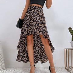 Lunivop  Elegant floral print dresses for summer women's dress new O-neck halter sleeveless fashionable zipper pleated mini dress