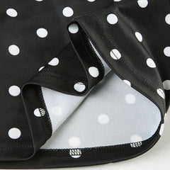 Lunivop  Asymmetrical Polka Dot Tank Top with Scarf Chic Sleeveless Skinny Black Cropped Tops Women Casual Streetwear Tee y2k Vest