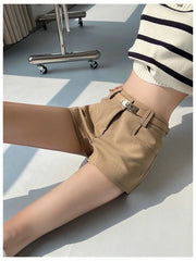 Lunivop  Fashion High End All Match Casual High Waist Shorts Y2k Aesthetic American Vintage Streetwear Harajuku Grune Punk Short Pant