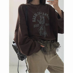 Lunivop Korean Style Leopard Print Mini Skirts Women Y2k Fashion Lace Up Short Skirt Elegant Sweet Streetwear Cute Ruffle Skirt