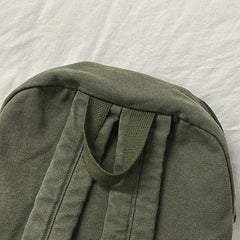 Lunivop  Brand High Quality Canvas Backpacks Women Solid 100% Cotton School Bags Soft Green Satchels Small Cloth Leisure Or Travel Bags