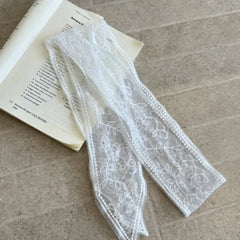 Lunivop  Unique Y2k Long Lace Waistband Floral Bow Lace Waist Belt Tie Up Thin Dress Jeans Belt Summer ремень женский cinturones de mujer