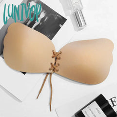 Lunivop Invisible Strapless Adhesive Stick Bra Push Up Bras Women Sexy Backless Lingerie Seamless