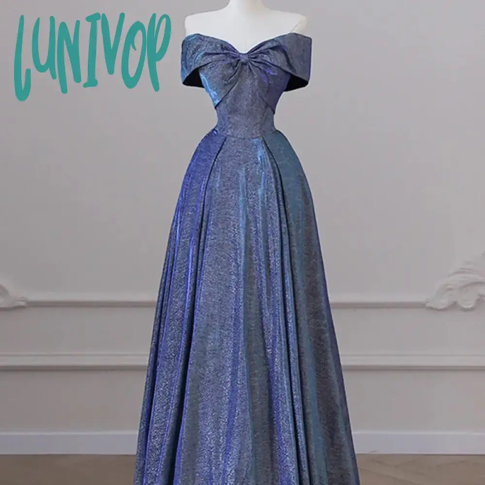 Lunivop Long Dresses For Special Events Graduation Dress Party Evening Elegant Luxury Celebrity