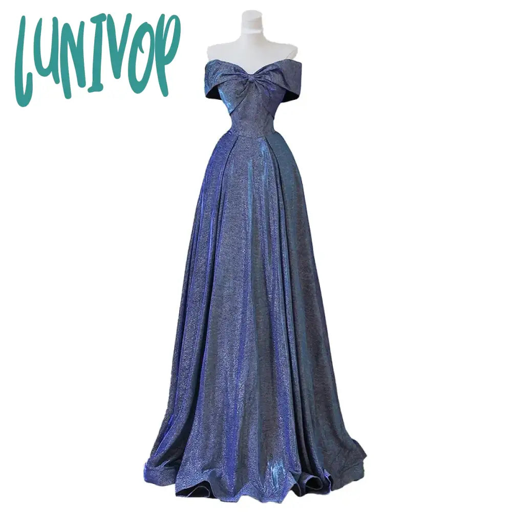 Lunivop Long Dresses For Special Events Graduation Dress Party Evening Elegant Luxury Celebrity