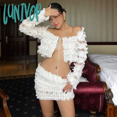 Lunivop Sexy Denim Crop Top For Women Deep V-Neck Button-Down Backless Vintage Solid Hot Gril Y2K