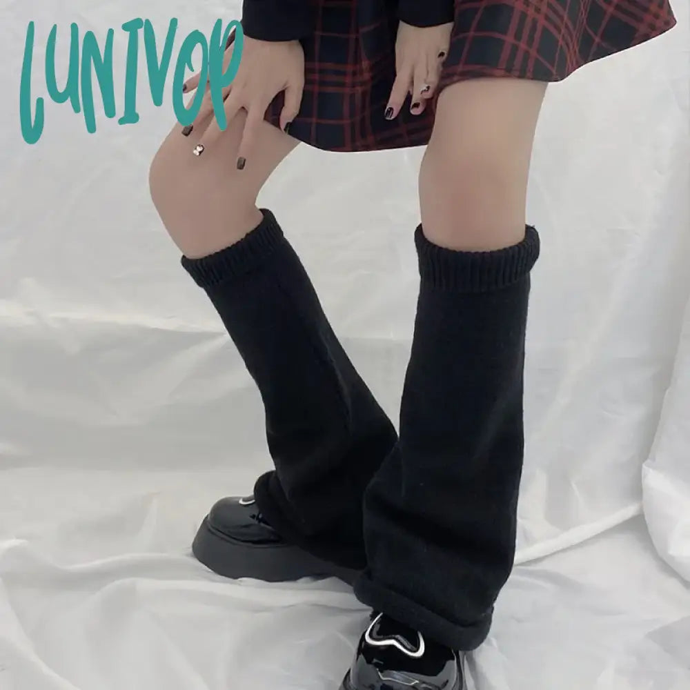 Lunivop Sexy Leopard Print Fur Leg Warmers Y2K Socks Thigh High Harajuku Boot Cuffs Zebra Lolita