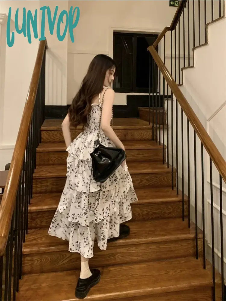 green emerald velvet dress Lunivop Y2k Fairycore White Graduation Dress Women Korean Style One Pi –  lunivop